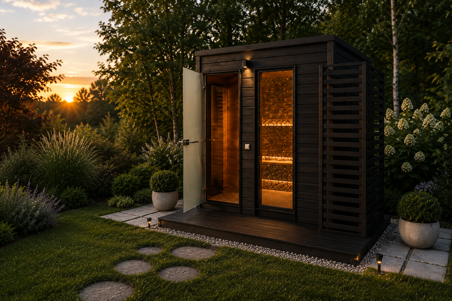 KUUT Steam M – Outdoor Steam Sauna | Nordik Wellness