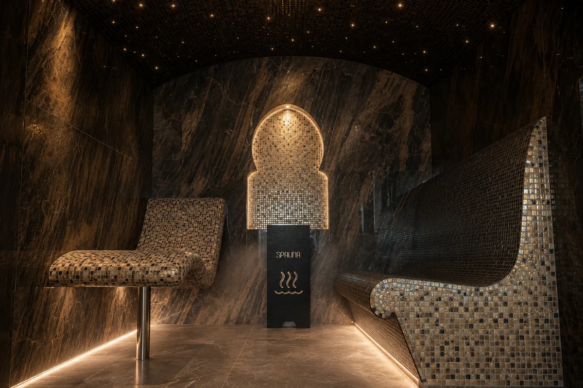 Custom Made Indoor Steam Rooms
